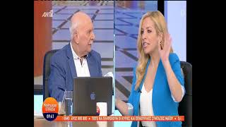 Άγρια κόντρα Παπαδάκη - Πετρόπουλου στον ΑΝΤ1