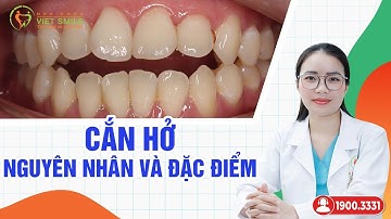 Nguyên nhân, dấu hiệu nhận biết của răng khớp cắn hở