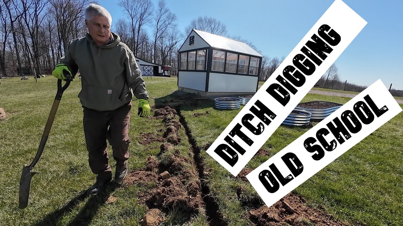 🥵Running electric to an outbuilding, come see what it really takes from ...