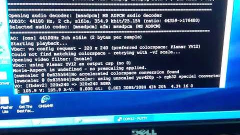 i.MX233 with ILI9325 TFT LCD demo