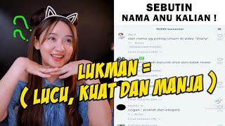 NAMA - NAMA ANU ! Sumpah Bikin Ngakak Ngik-Ngik