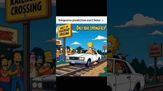 The Simpsons future train running 💨 || Time traveller 2025 #simpsons #memes #future #nature #reels