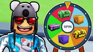 Spin The Wheel FOR RANDOM TEAM In Skibidi Tower Defense