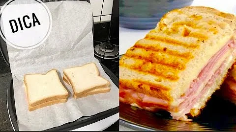 Qual é o jeito certo de usar a sanduicheira?