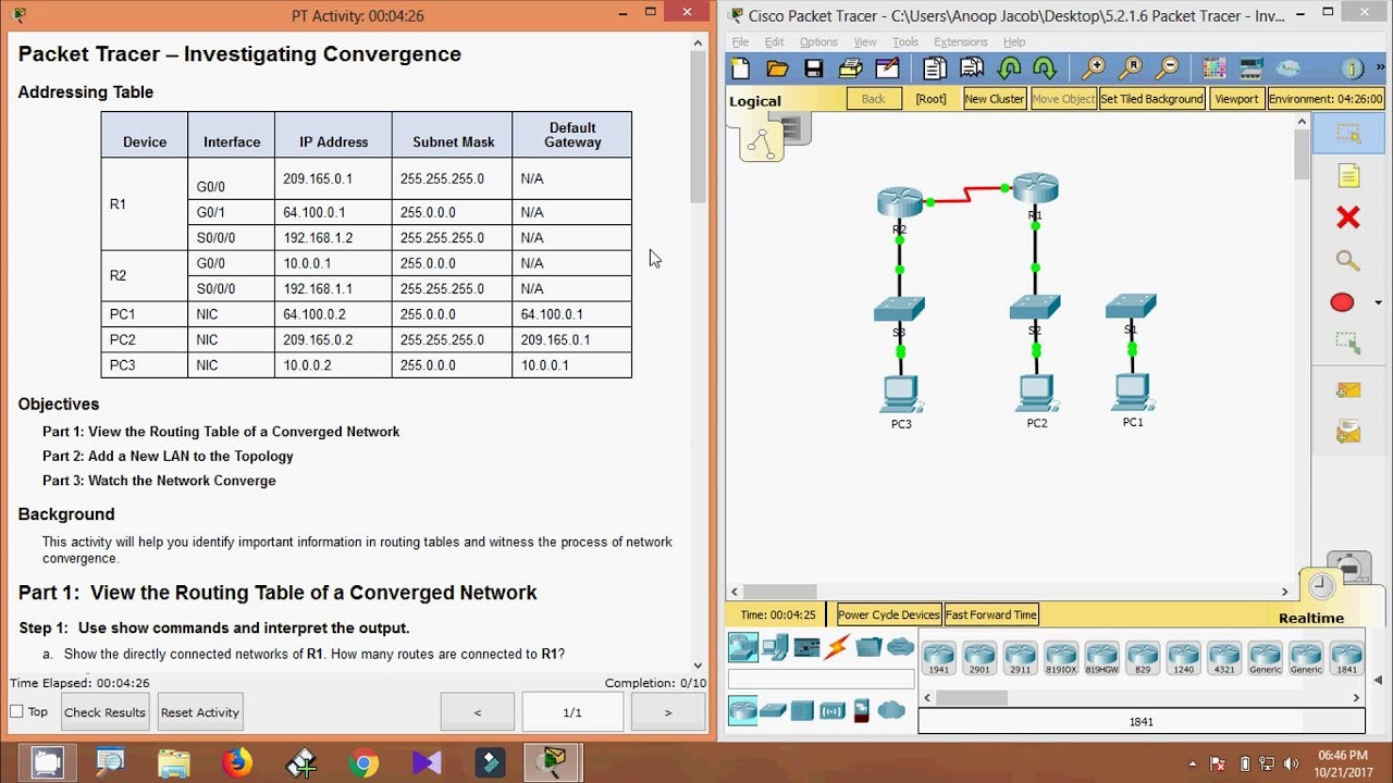packet tracer 5.2