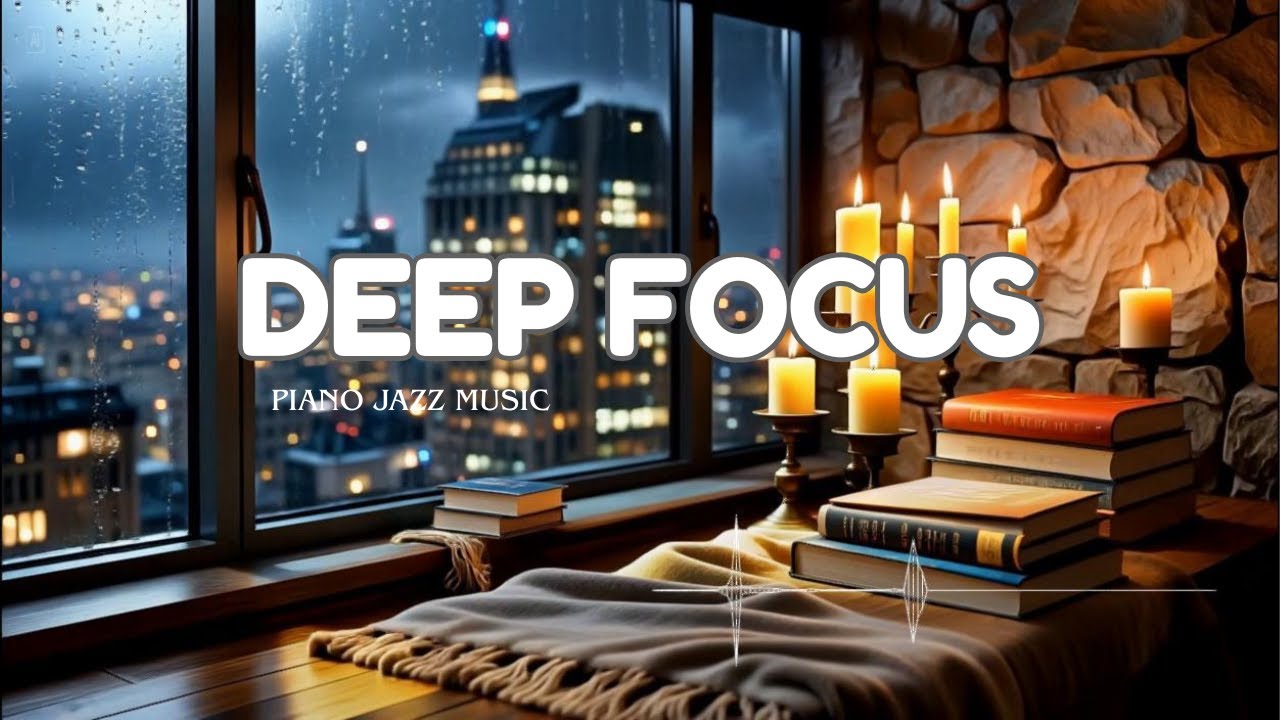 The BEST DEEP Focus Jazz for PRODUCTIVITY and PEACE