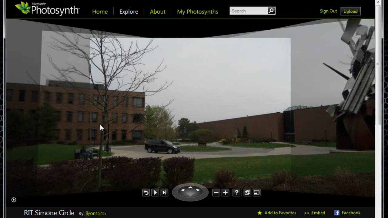 Creating a Campus Walkthrough with Microsoft Photosynth