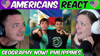Americans React To Geography Now! Philippines!