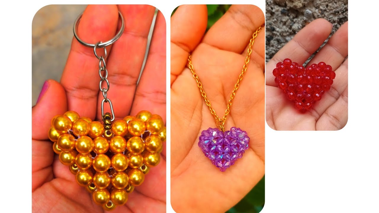 Tutorial ♥️ corazón con perlas