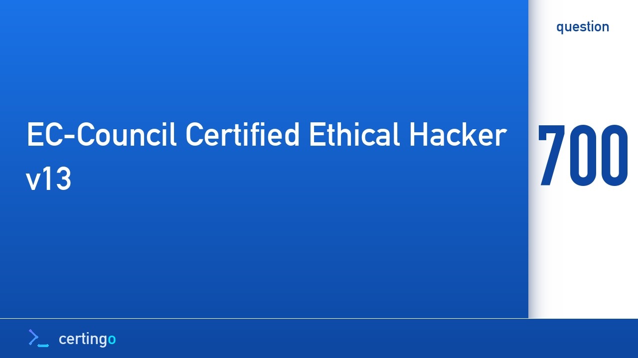 Certingo | EC-Council Certified Ethical Hacker v13 (312-50v13