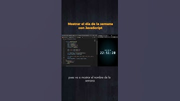 Mostrar el Día de la Semana con JavaScript