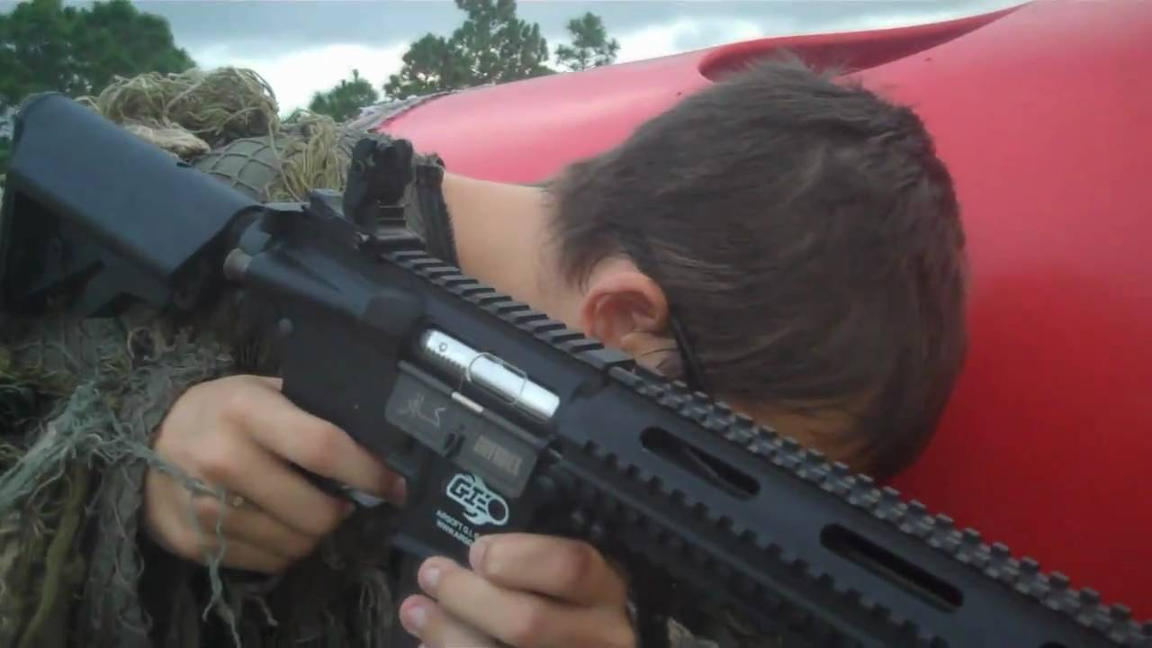 AWESOME AIRSOFT GAME 092310 Melbourne, FL YouTube