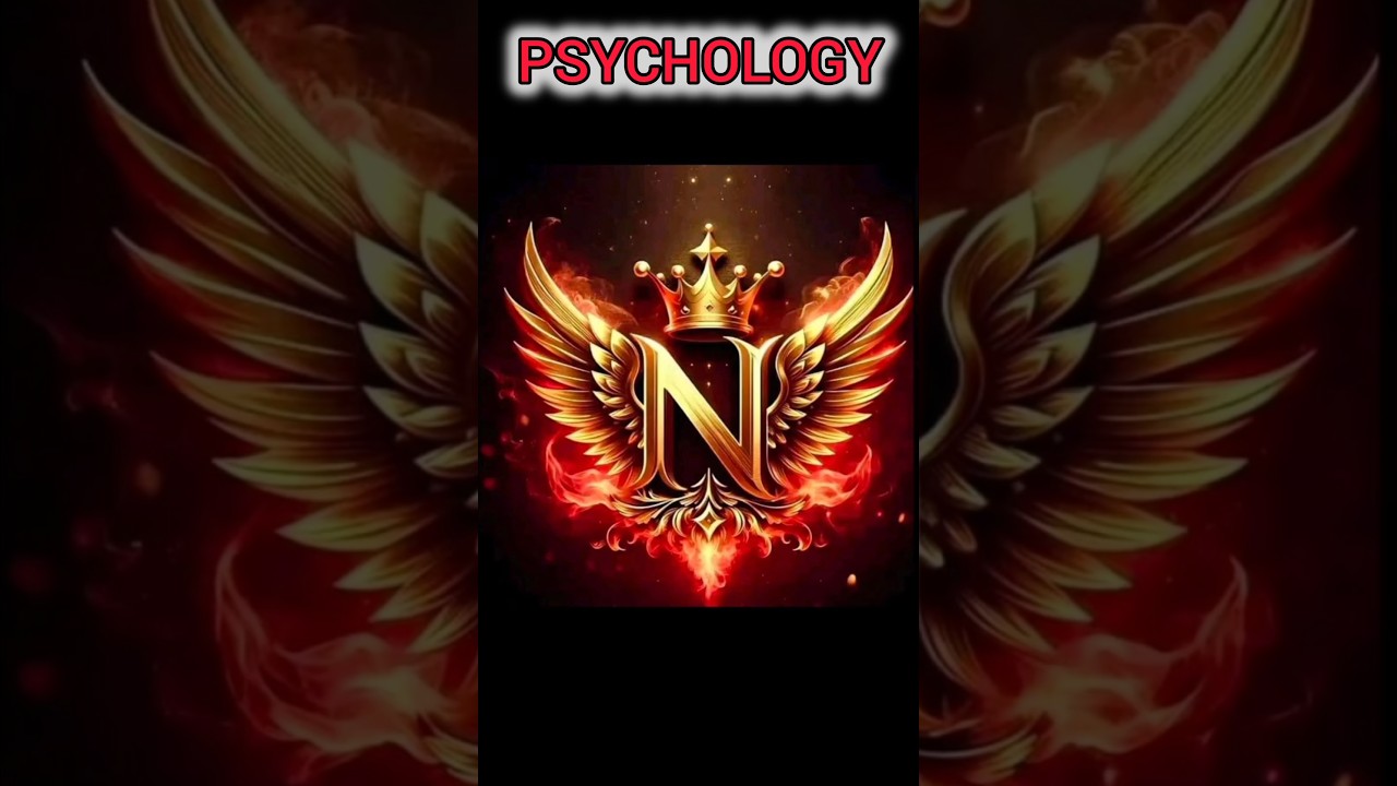The Secret Dark Psychology of the Letter N Explained #psychology #shorts #shortsfeed