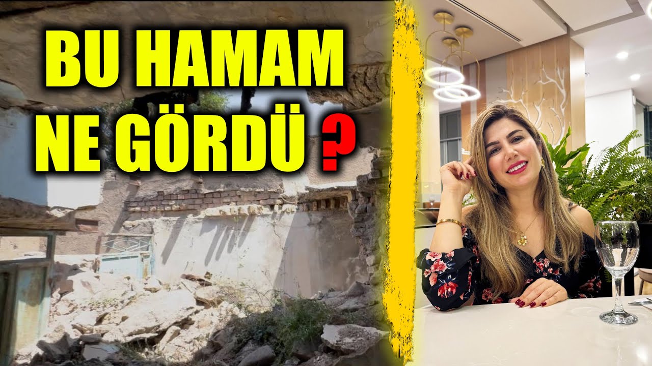 Emir Kabir Döneminden Kalan Türkmençay Tarihi Hamamı | Bugün Sadece Bir Harabe