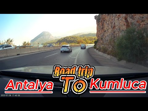 Road trip Antalya to Kumluca Turkey