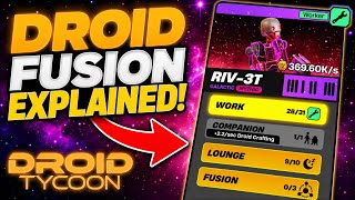 How To EASILY Fuse Droids in FORTNITE Star Wars DROID TYCOON! (NEW MECHANIC SYSTEM)