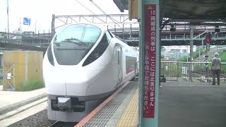 E657系K13編成 取手駅6番線通過