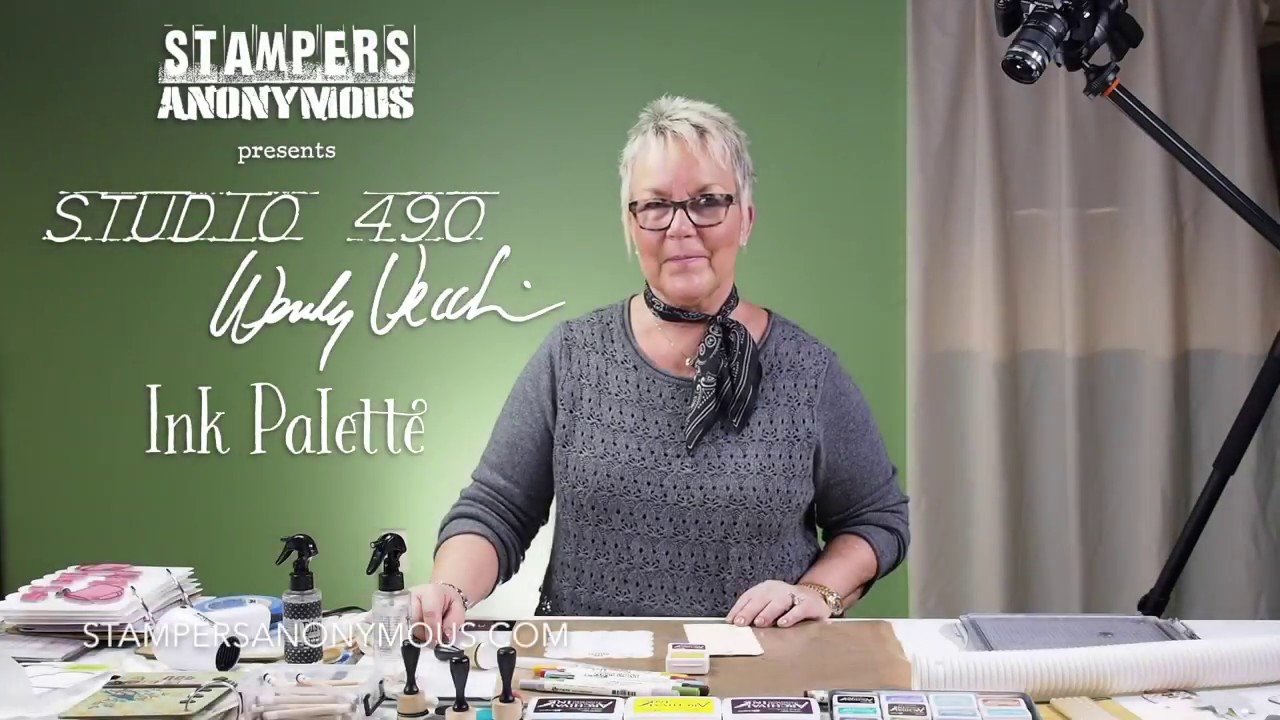 Ink Palette - Studio 490 by Wendy Vecchi