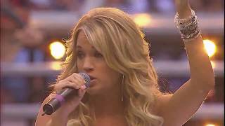 Carrie Underwood - We're Young And Beautiful & Before He Cheats (Halftime Show 23. 11. 2006)