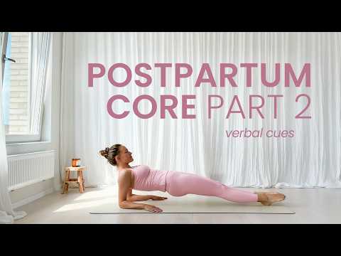 Postpartum Core Workout | Part 2 | Diastasis Recti Safe
