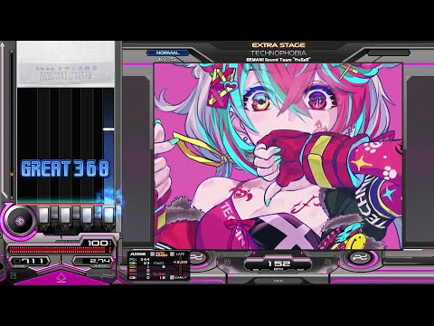 【beatmania IIDX】TECHNOPHOBIA [SINGLE NORMAL Lv.5]