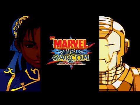 Marvel vs Capcom | Duo Team Attack | Shadow Lady & Gold War Machine ...