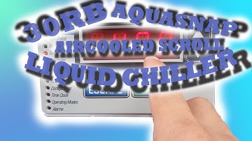 How to get DATA PARAMETERS of 30RB AQUASNAP AIRCOOLED SCROLL LIQUID CHILLER | CARRIER CHILLER