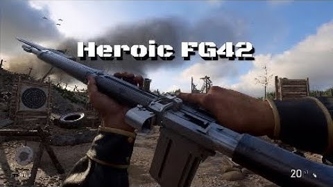 Call of duty: WW2 Heroic FG42! Super Rare Heroic guns!? Stripe-happy II Gameplay Showcase!