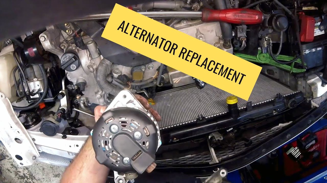 2010 Toyota Camry Alternator Replacement Simplified - YouTube