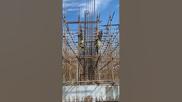 Ties Stirrups Column Rebar. #shorts #engineering #construction