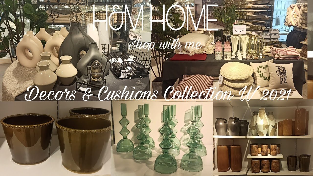 H&M HOME NEW COLLECTION | DECEMBER W2021 | ELEGANT DECORS | CUSHIONS | CUSHION COVERS