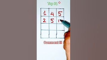 Top IQ | Tìm Quy Luật Cho Bài Toán Logic Này #shortvideo #đại_số #toán_học