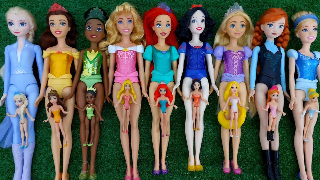 Which Disney Princess Are You ~Doll Review Collection DIY Miniature Ideas for Barbie