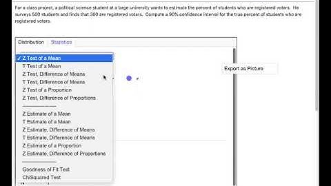 Confidence Interval of a Proportion using GeoGebra