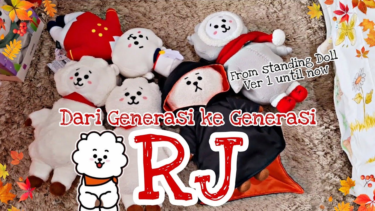 BT21 RJ, FROM TIME TO TIME ! STANDING DOLL VER 1 UNTIL NOW, A FLASHBACK  REVIEW ! [ INDONESIA ]