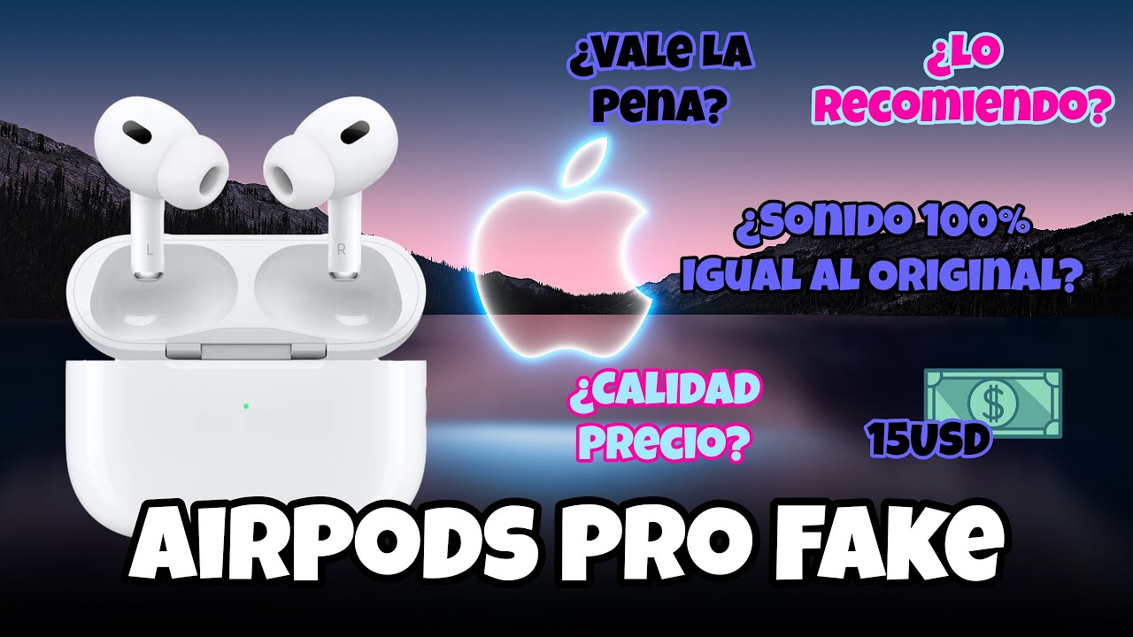 Unboxing Y Review De Los AirPods Pro Fake - ¿Vale La Pena? - ¿100% ...