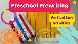 Pre Writing Activity | Activities 3 And 4 Year Olds