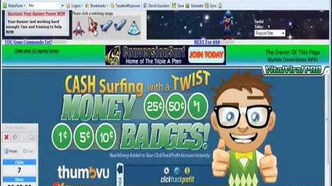 Traffic exchange surfing software