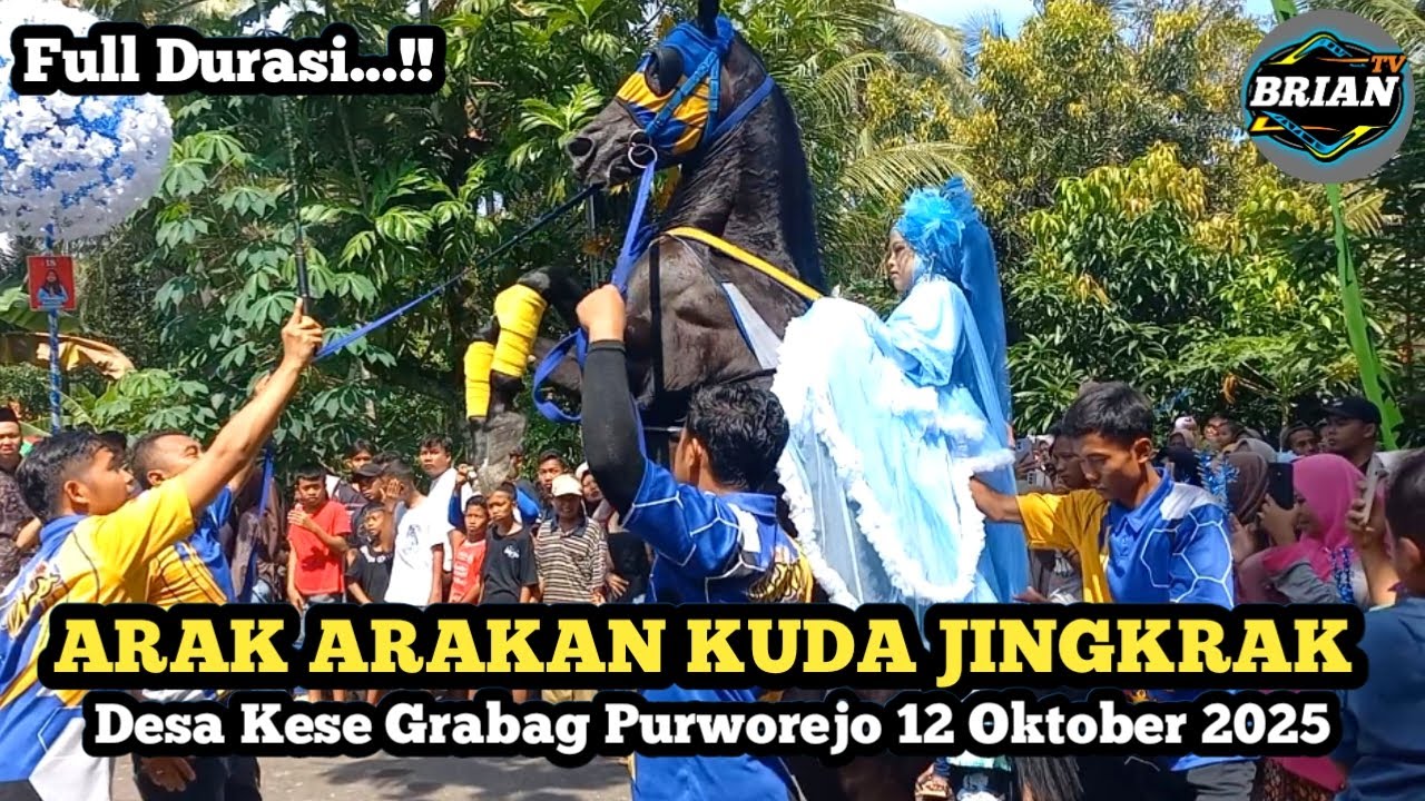 Pawai Kuda Jingkrak Desa Kese Grabag Purworejo 12 Oktober 2025