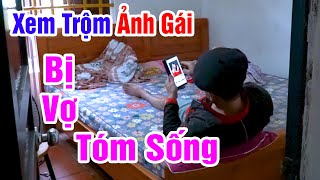 Anh Tộc Xem Ảnh Gái Bị Vợ Phát Hiện Và Cái Kết - Phim Hài Mới Cập Nhật Hôm Nay - Hài A hy Mới 2024