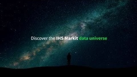 IHS Markit Data Lake Catalogue