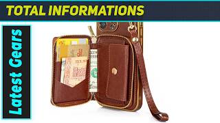 HBYLEE iPhone 14 Wallet Case: Amazing Crossbody Storage!