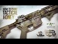 Покраска оружия в Tactical Honey / How to paint Tactical Honey (English subtitles)