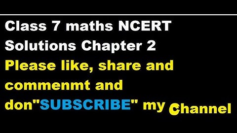 Q 6, Ex 2.1 - Fraction and Decimals Chapter 2 - Math Class 7th - NCERT