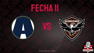 LOS GORRIONES VS ACADEMIA | DIVISIONAL D | FECHA 11 | DIA D EN VIVO 🔴