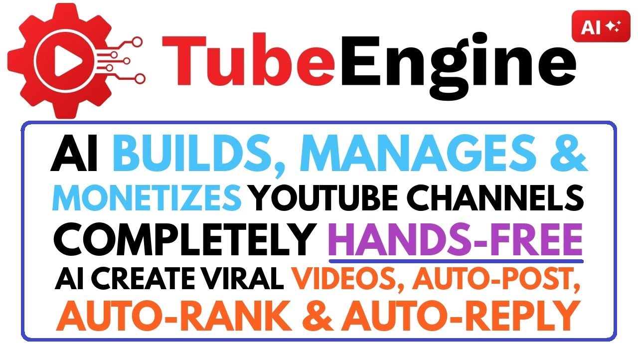 Tube Engine AI Review Demo Webinar Replay Bonus - Launch Your Own Hands-Free Viral YouTube Channels