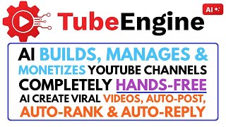Tube Engine AI Review Demo Webinar Replay Bonus - Launch Your Own Hands-Free Viral YouTube Channels Guide