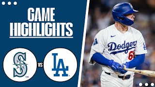 Seattle Mariners vs. Los Angeles Dodgers | Game Highlights (7/30/26)