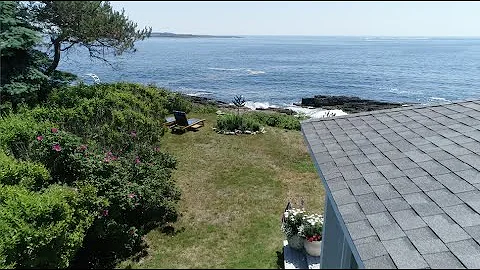 8 Summerside Lane  Bailey Island  Aerial Video  Su...