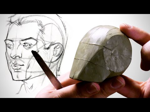 How to Sculpt the Loomis Head